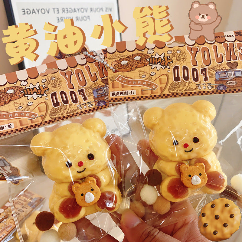 Iris Stuido Squishy Sensationy BEAR- Inspired Toys for Play & Relax