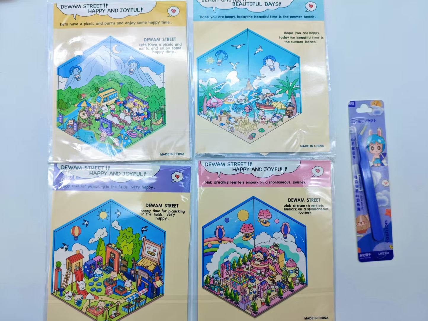 Iris Studio 3D Stickers Scene MINI Design